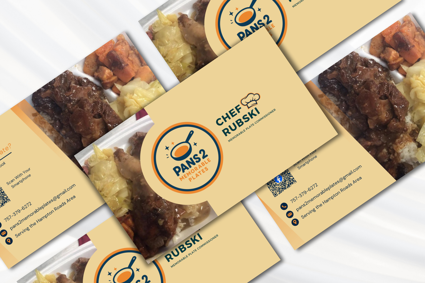 Set Of 50 Business Cards (Fully Designed & Printed)