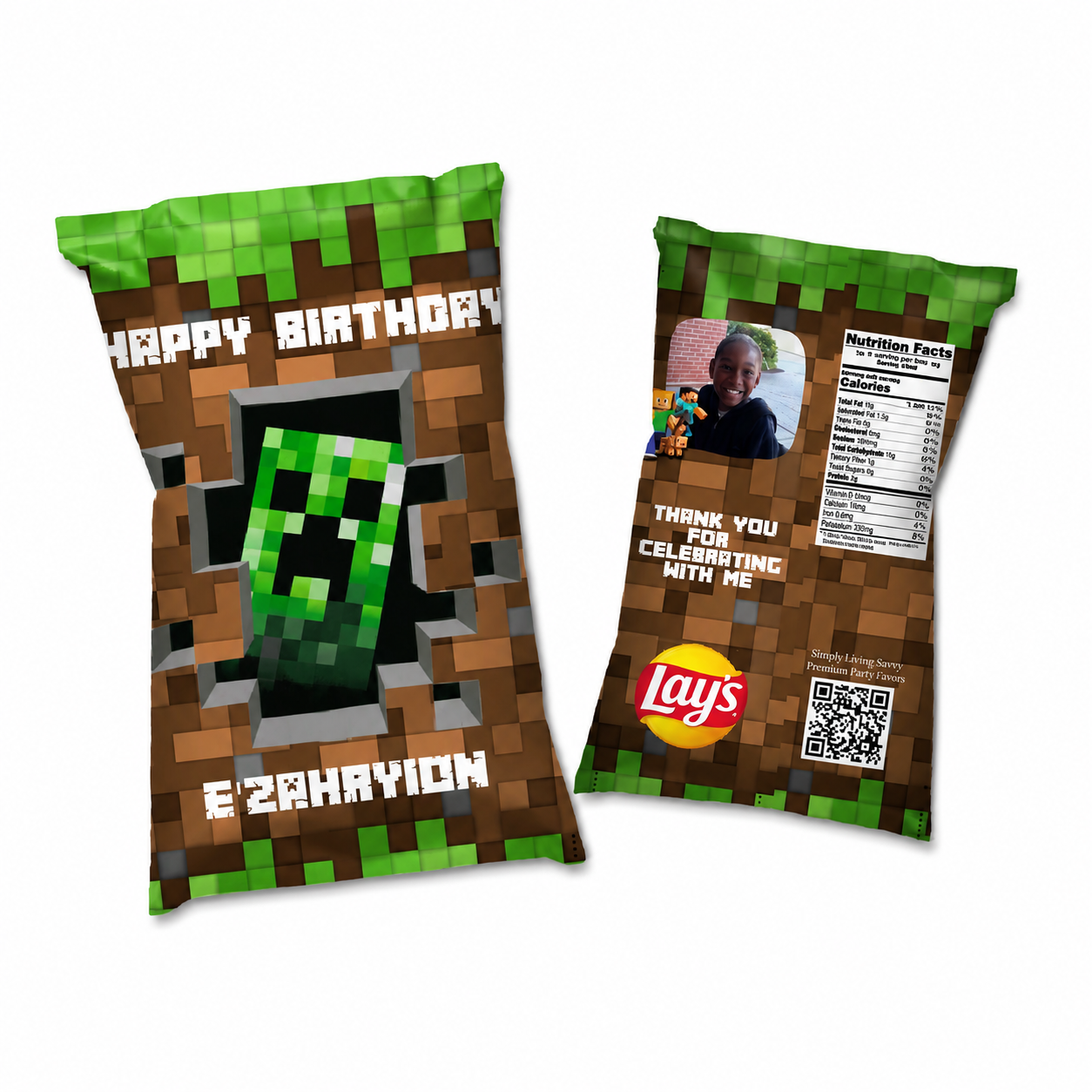 Customized Chip Bags (w/Chips Included)