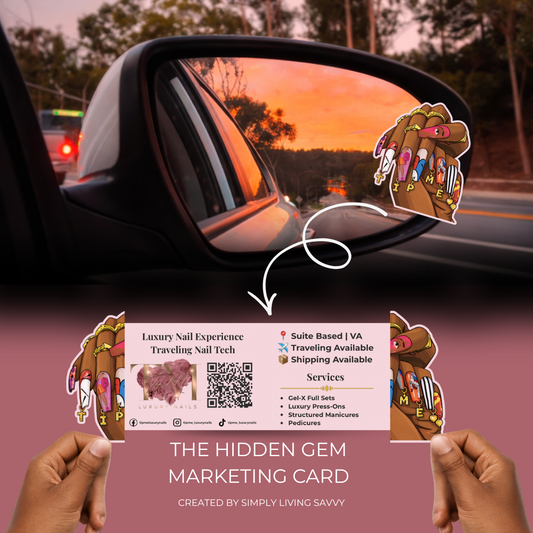 The Hidden Gem Marketing Card