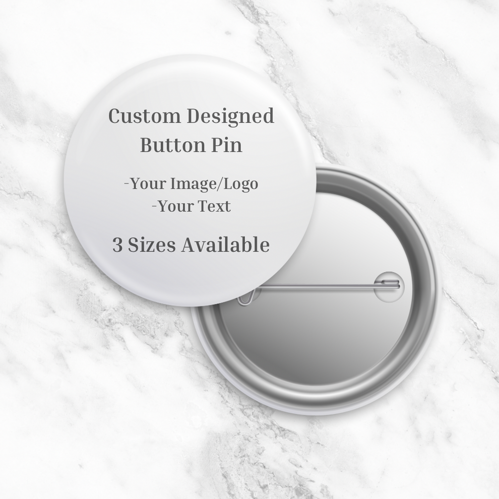 Personalized Photo Button Pin – Simply Living Savvy
