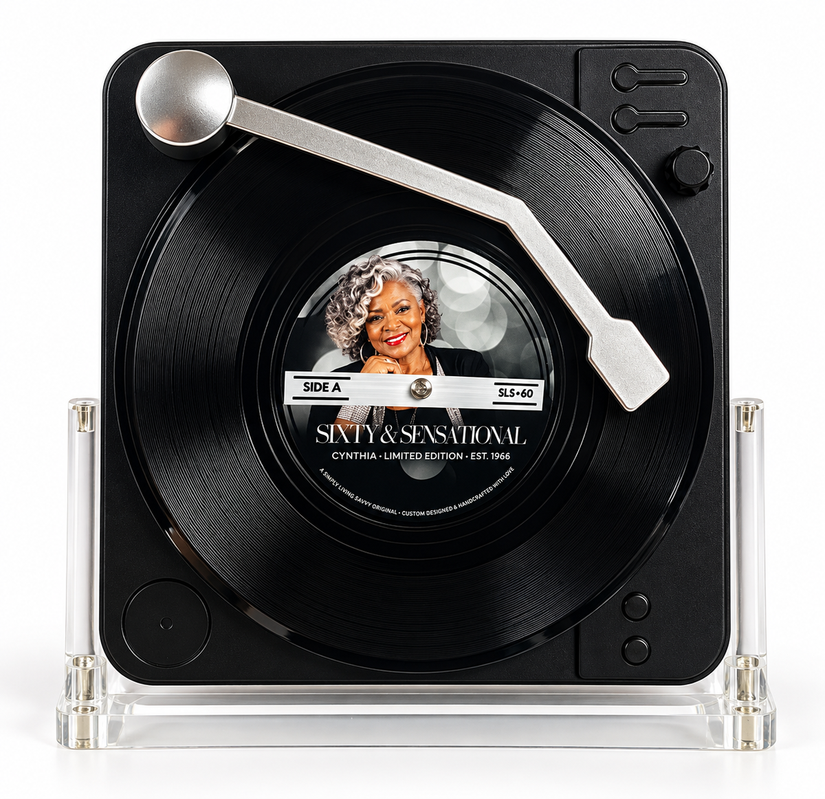 Spin & Sip | Custom NFC Record Coasters (Set of 6)