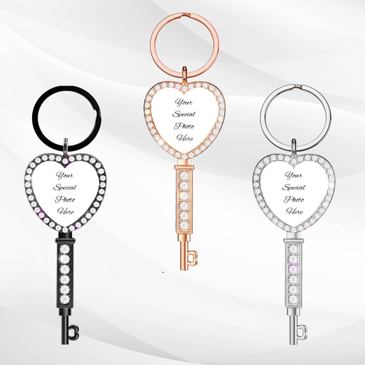 The Key to My Heart Keychain
