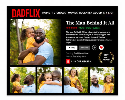 The Dadflix Poster