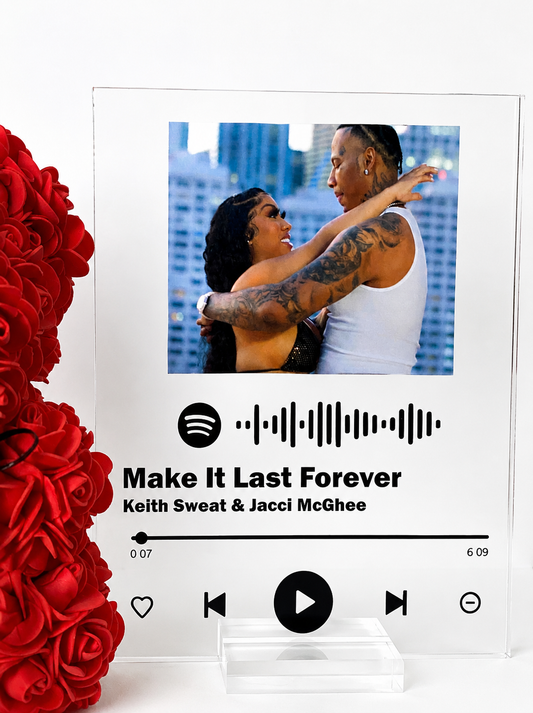 Personalized Song Plaque