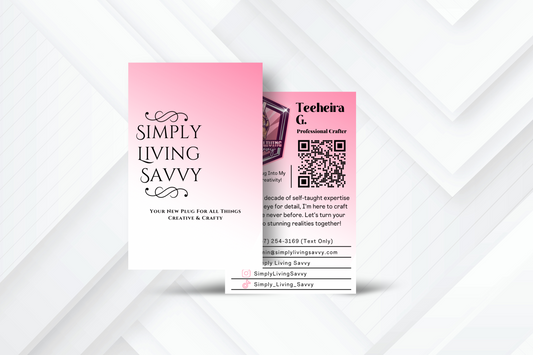 Set Of 50 Business Cards (Fully Designed & Printed)