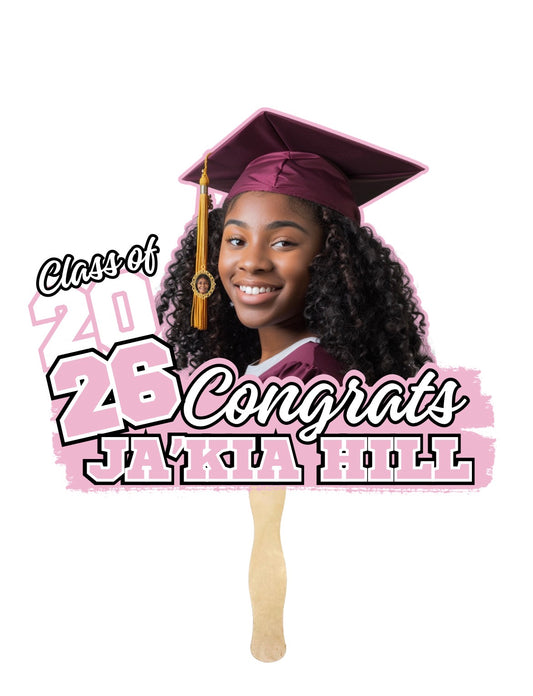 The Showstopper Graduation Fan