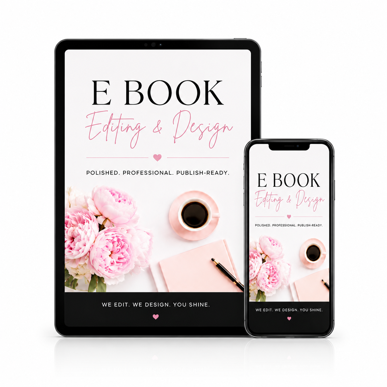 Booked & Branded: E-Book Editing + Design