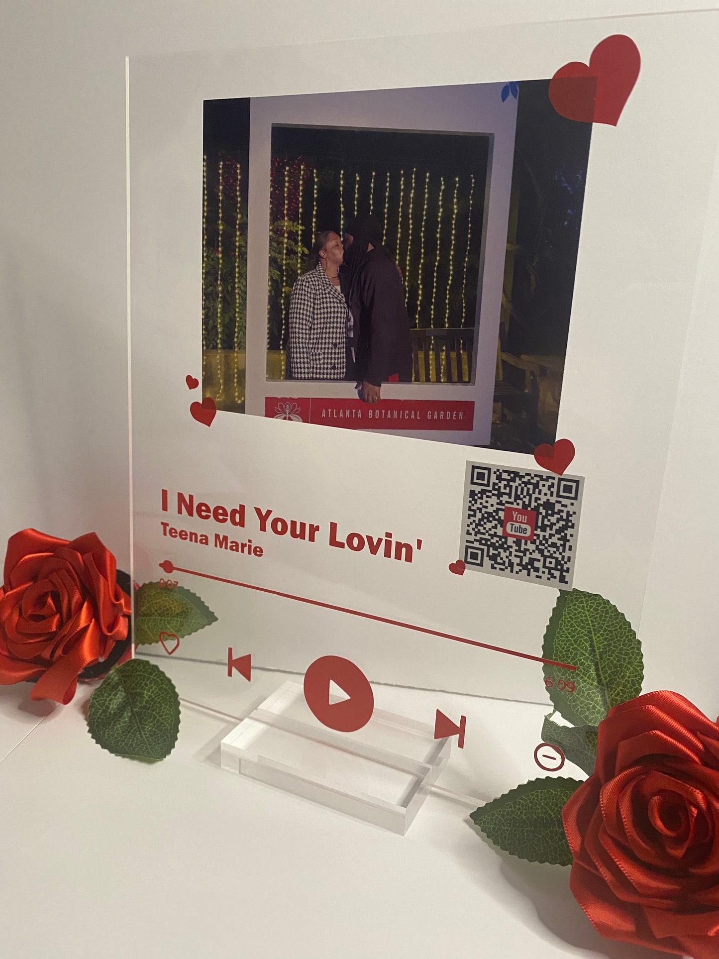 Personalized Song Plaque